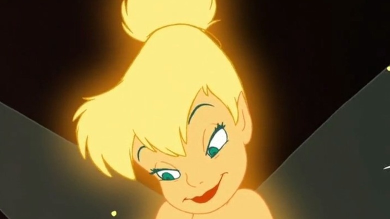 Tinkerbell in Peter Pan smiling