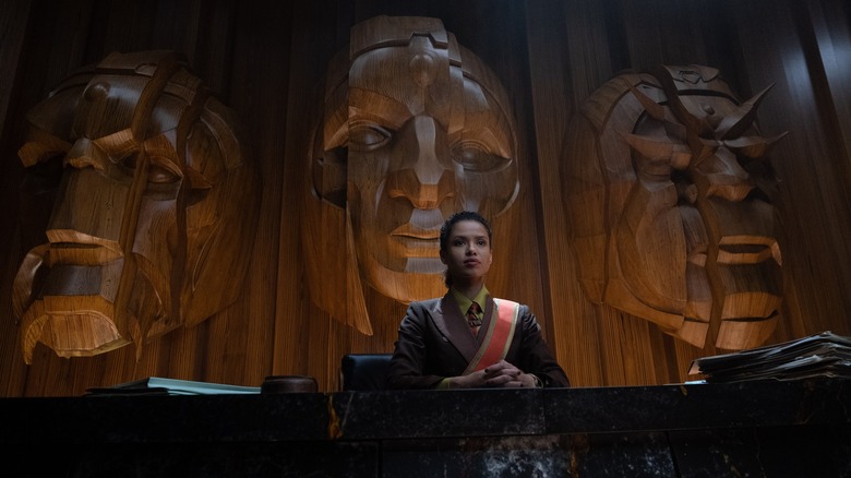 Ravonna Renslayer sitting at desk