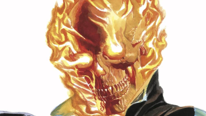 Alex Ross draws Ghost Rider