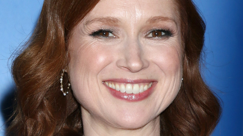 Ellie Kemper smiles