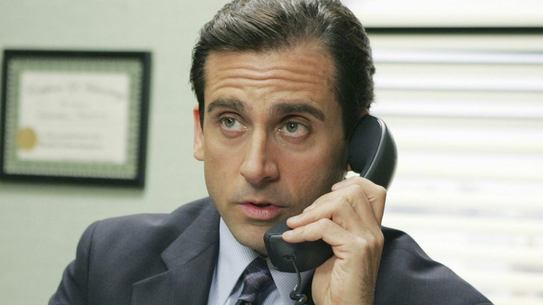 Michael Scott on the phone in 