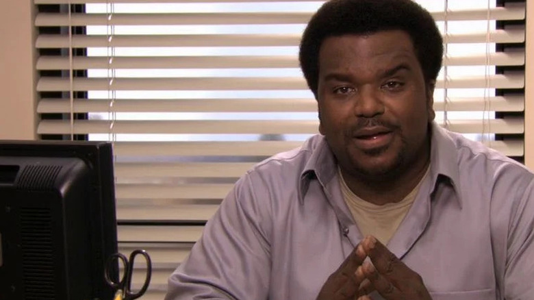 Darryl in a talking head segment.