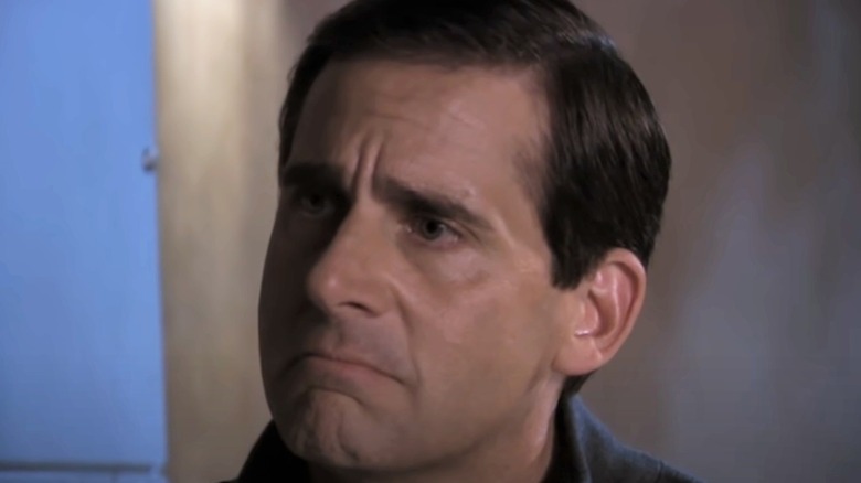 Michael Scott The Office sad
