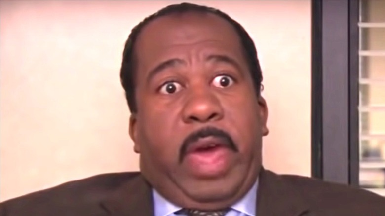 Stanley reacts in The Office 