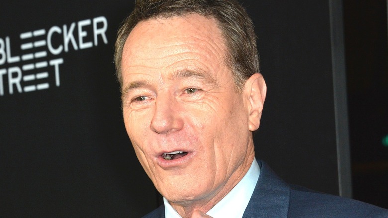 Bryan Cranston mouth open