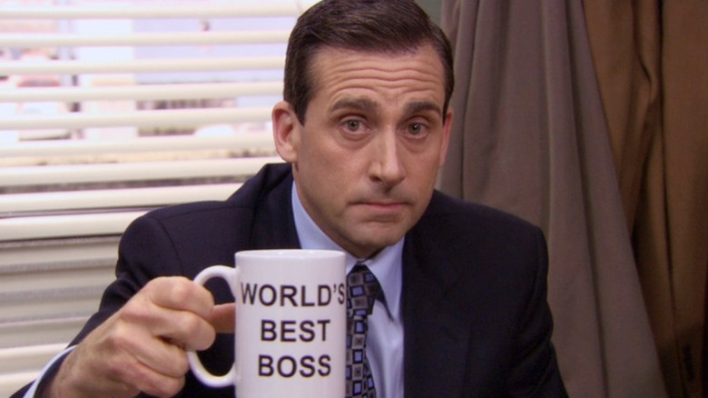 Michael Scott stares