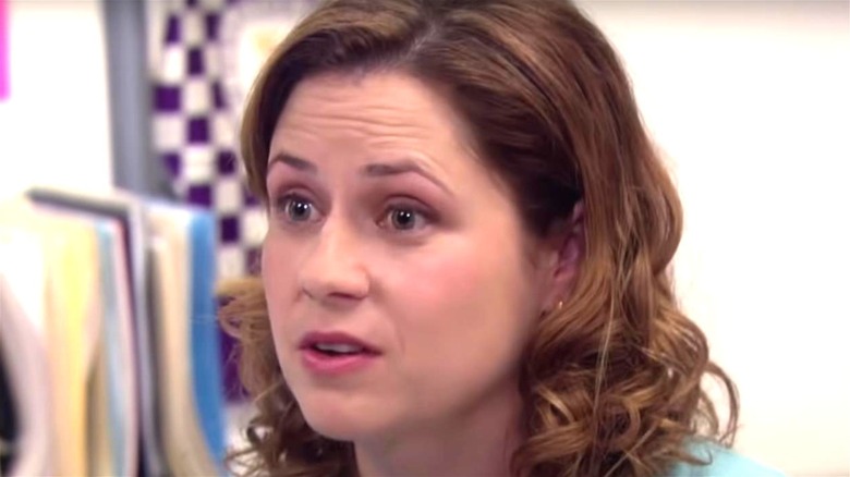 Pam in disbelief