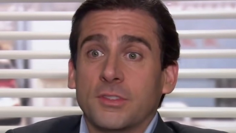 Carell appears as Michael Scott