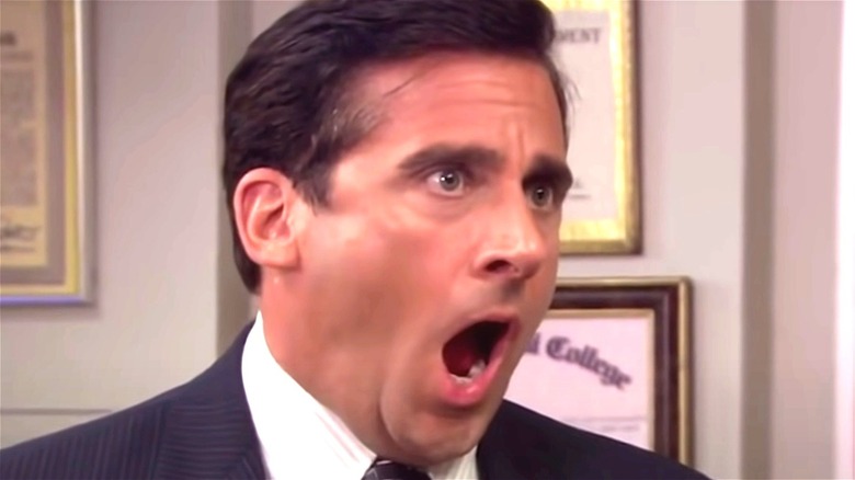 Steve Carell Michael Scott screaming meme