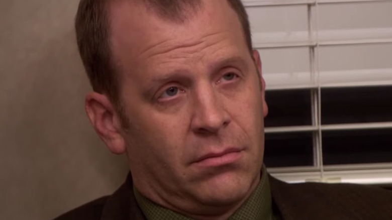 Toby Flenderson looking sad