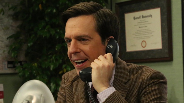 Andy Bernard on phone