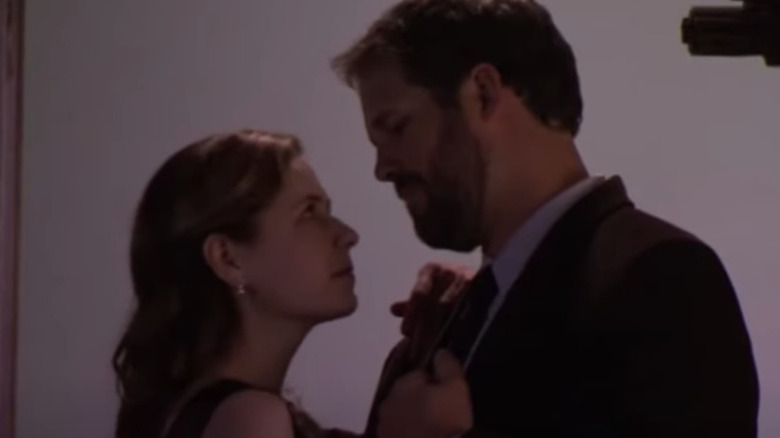 Pam and Roy dance