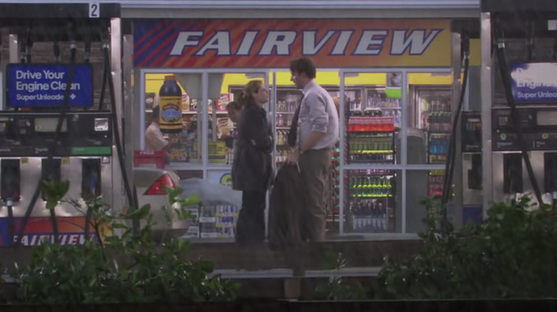 Jim and Pam on The Office