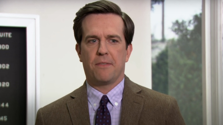 Andy Bernard talking