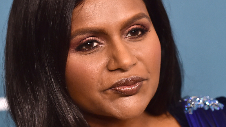 Mindy Kaling posing for picture