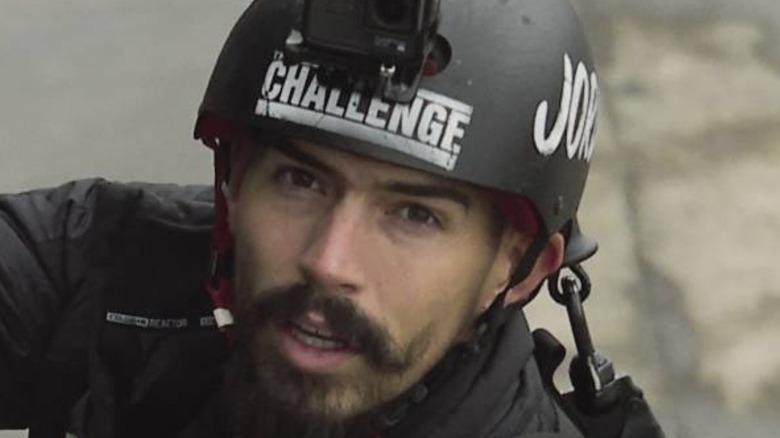 The Challenge's Jordan Wiseley competing