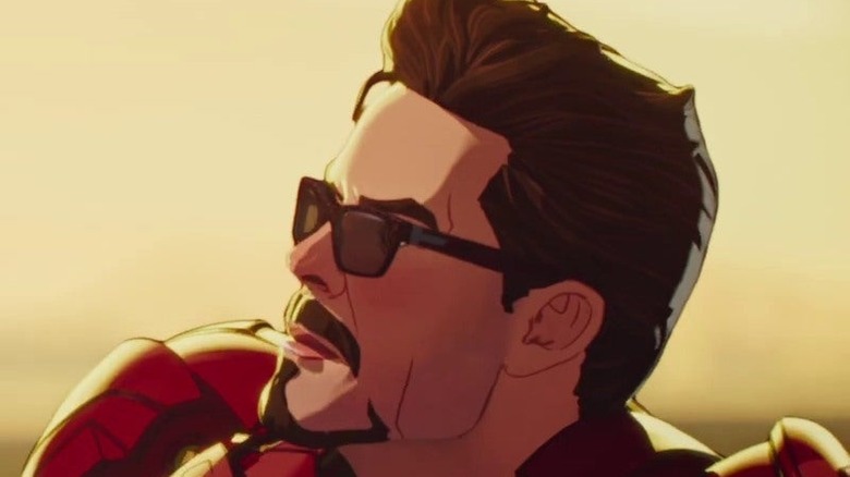 Animated Iron Man sunglasses