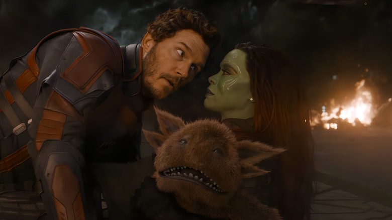 Star-Lord and Gamora