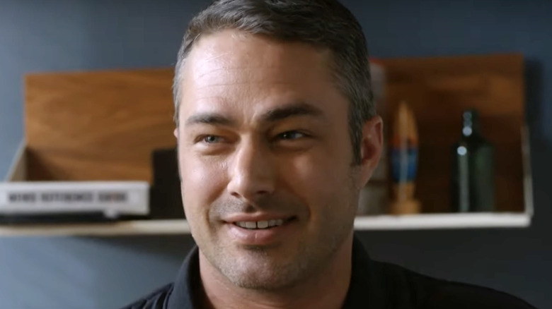 Severide smiling at Stella Kidd 