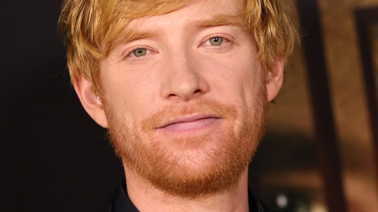 Domnhall Gleeson in closeup 