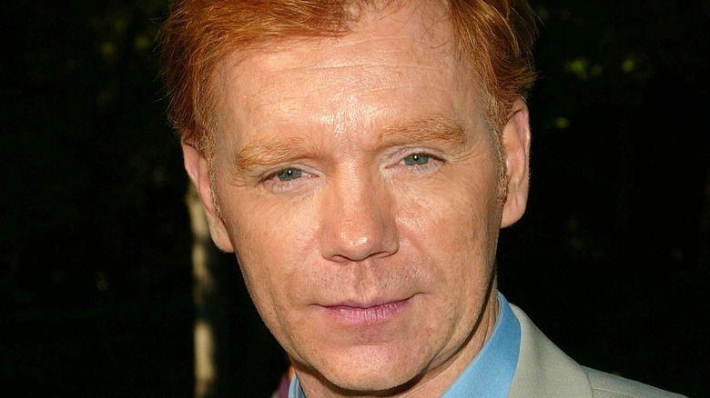 David Caruso smiling