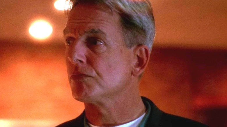 Mark Harmon acting in NCIS