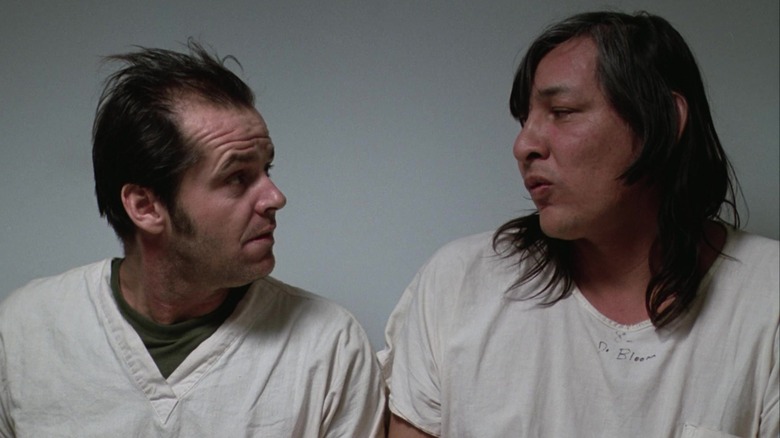 Randall and Chief talking