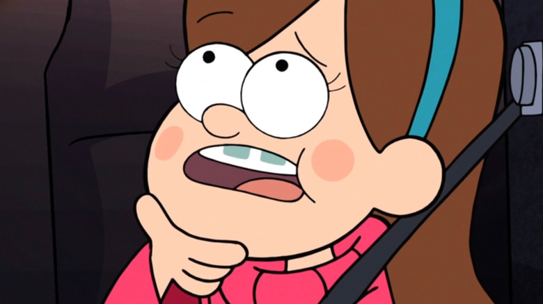 Mabel Pines thinking 