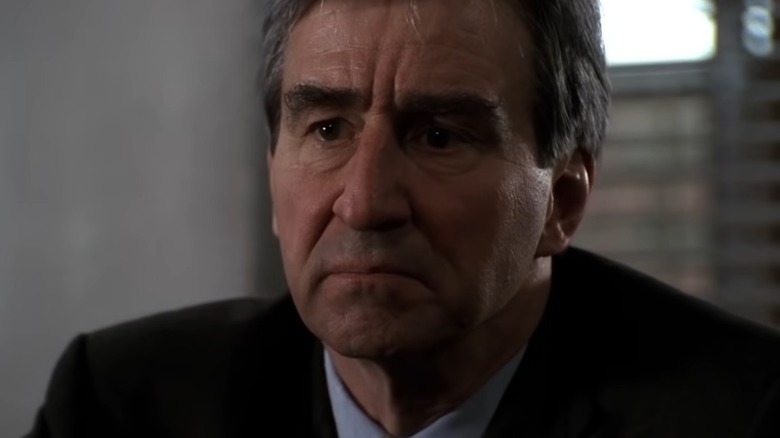 Jack McCoy interrogating a suspect