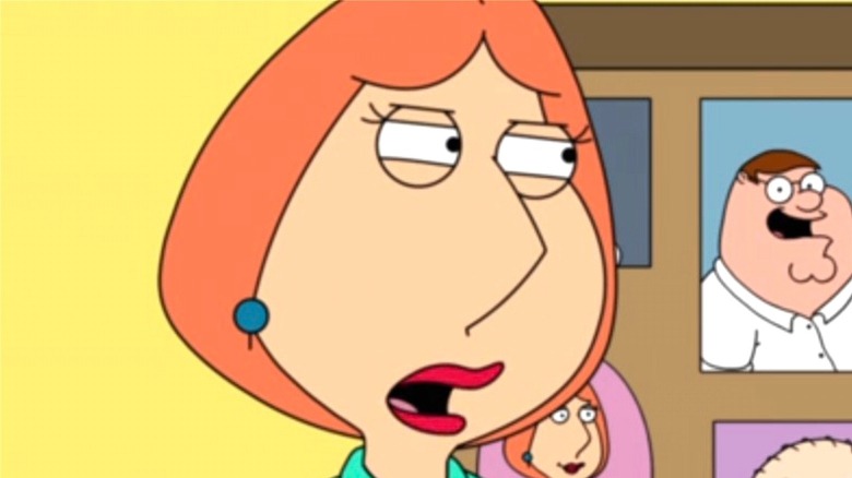 Lois Griffin talking on Family Guy 