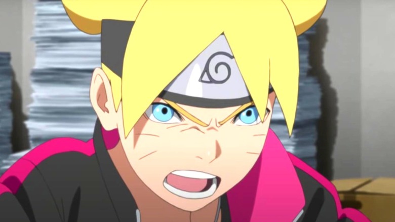 Boruto Face Screaming