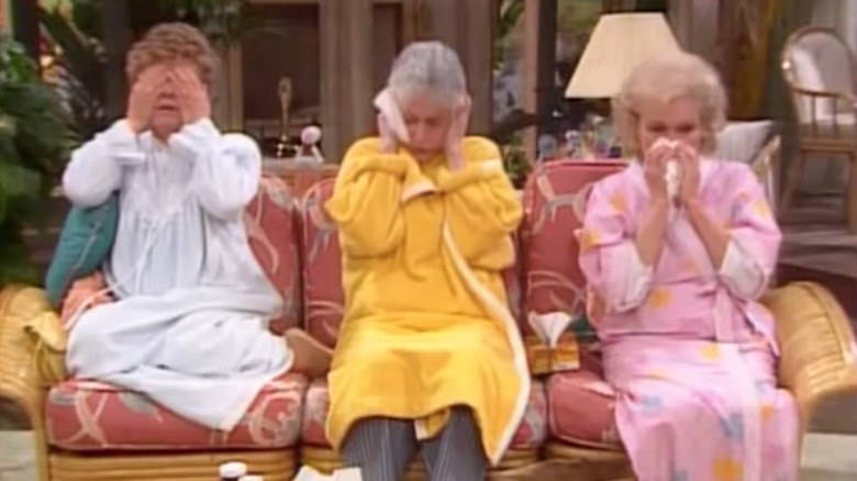 The Golden Girls being sick