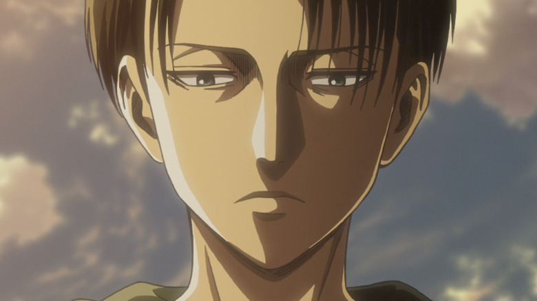 Captain Levi Ackerman looking down