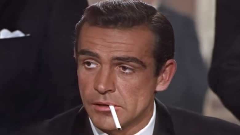 Sean Connery cigarette James Bond Dr. No