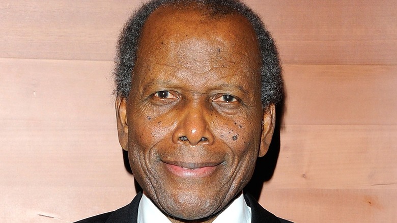 Sidney Poitier smiling