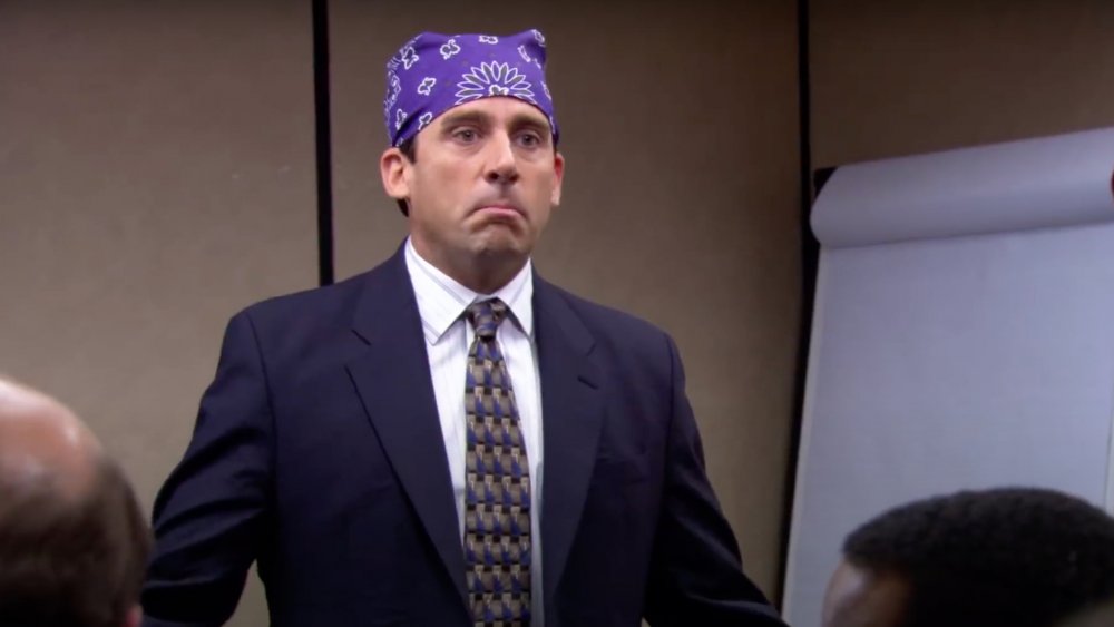 Steve Carell as Michael Scott on The Office