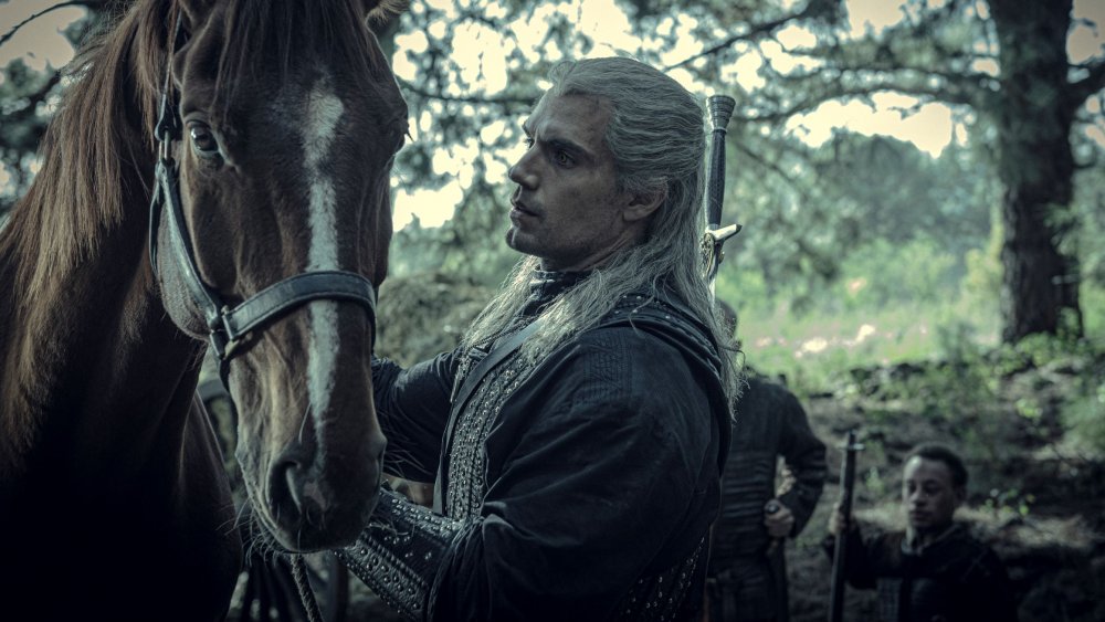 Henry Cavill as Geralt on The Witcher
