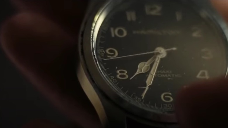 Interstellar watch hand ticking