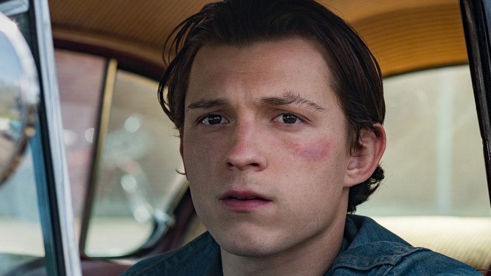 Tom Holland as Arvin Russell in The Devil All the Time