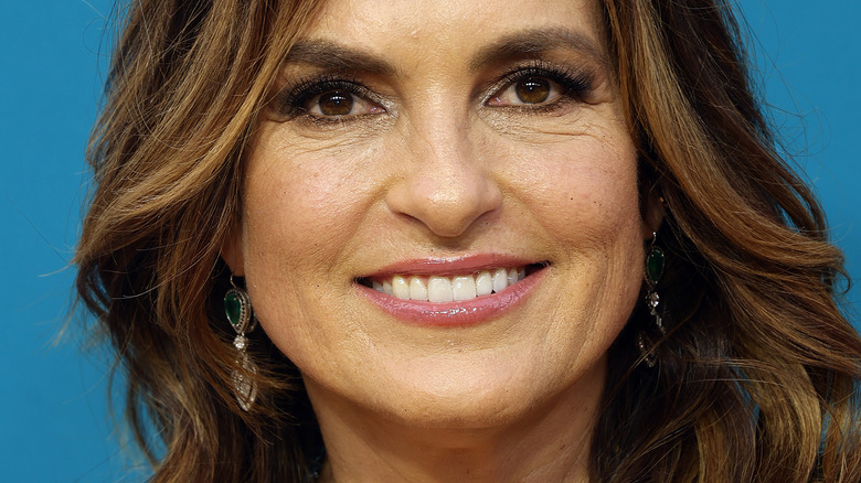 Close-up of Mariska Hargitay