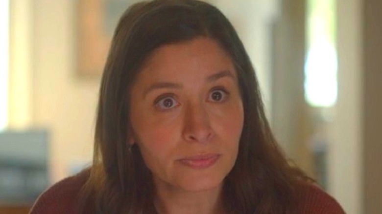 Michelle looking shocked