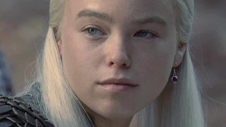 Milly Alcock as Rhaenyra Targaryen on House of the Dragon