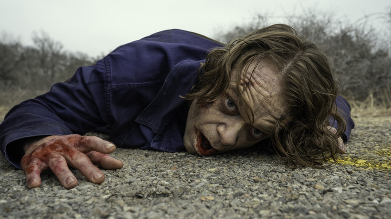 Nick Stahl as Jason Riley lying on the ground