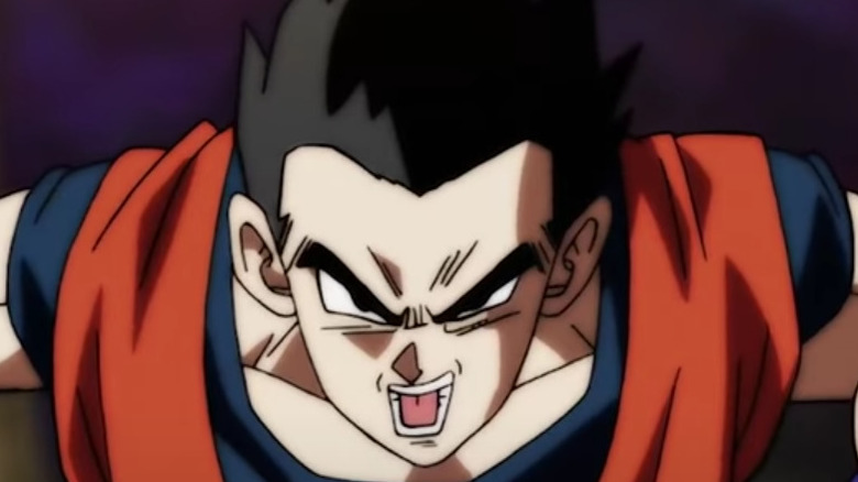 Gohan powers up