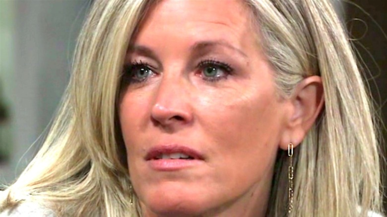 Carly Corinthos crying on GH