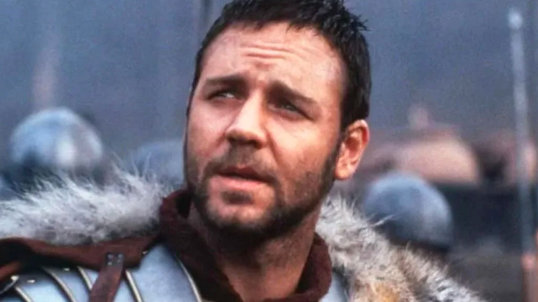 Russell Crowe as Maximus in Gladiator