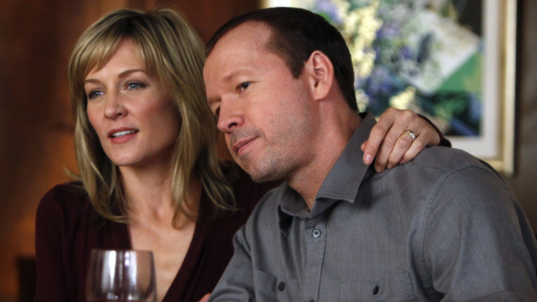Linda comforting Danny Reagan