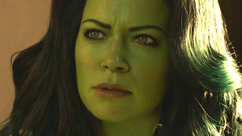 She-Hulk looking concerned