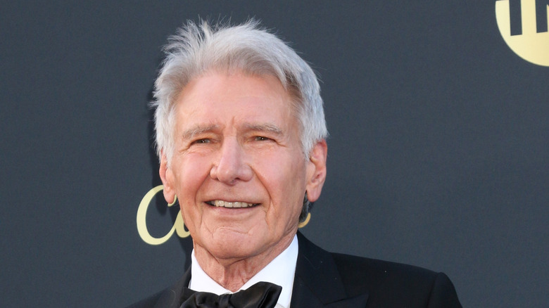 Harrison Ford posing for a photo