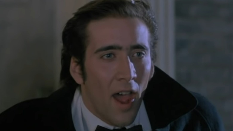 Nicolas Cage talking